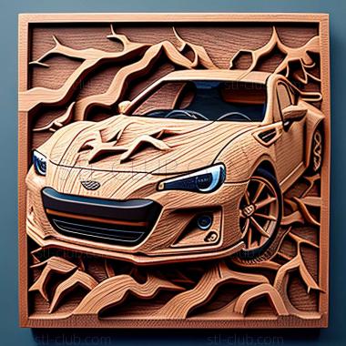 3D мадэль Subaru BRZ (STL)